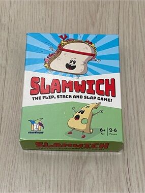 Gamewright Slamwich Card Game - Green/Blue Box